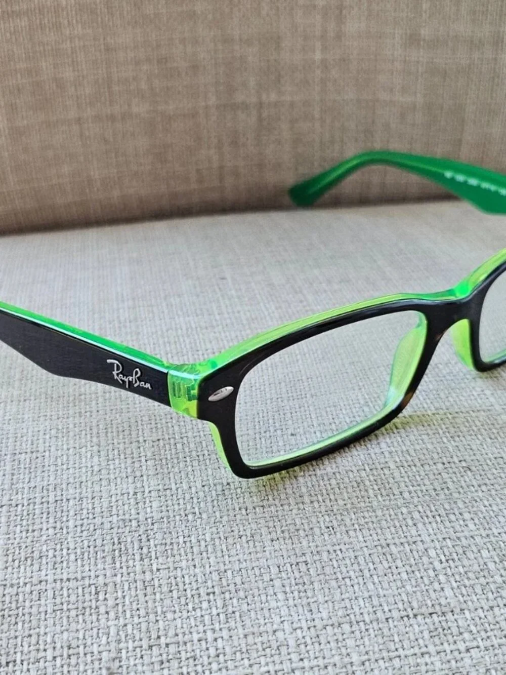 Ray-Ban Young Eyeglasse Frame Black/Green Eyewear RB1530 Glasses Frame only
